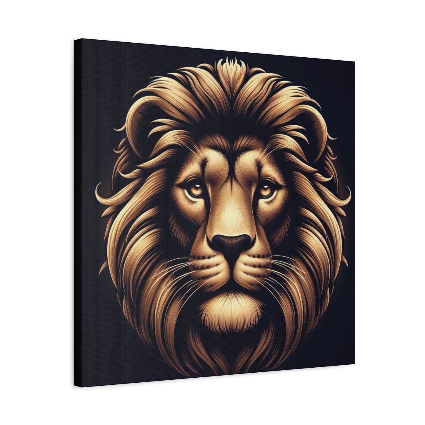 Canvas Print - Elegant Mighty Lion