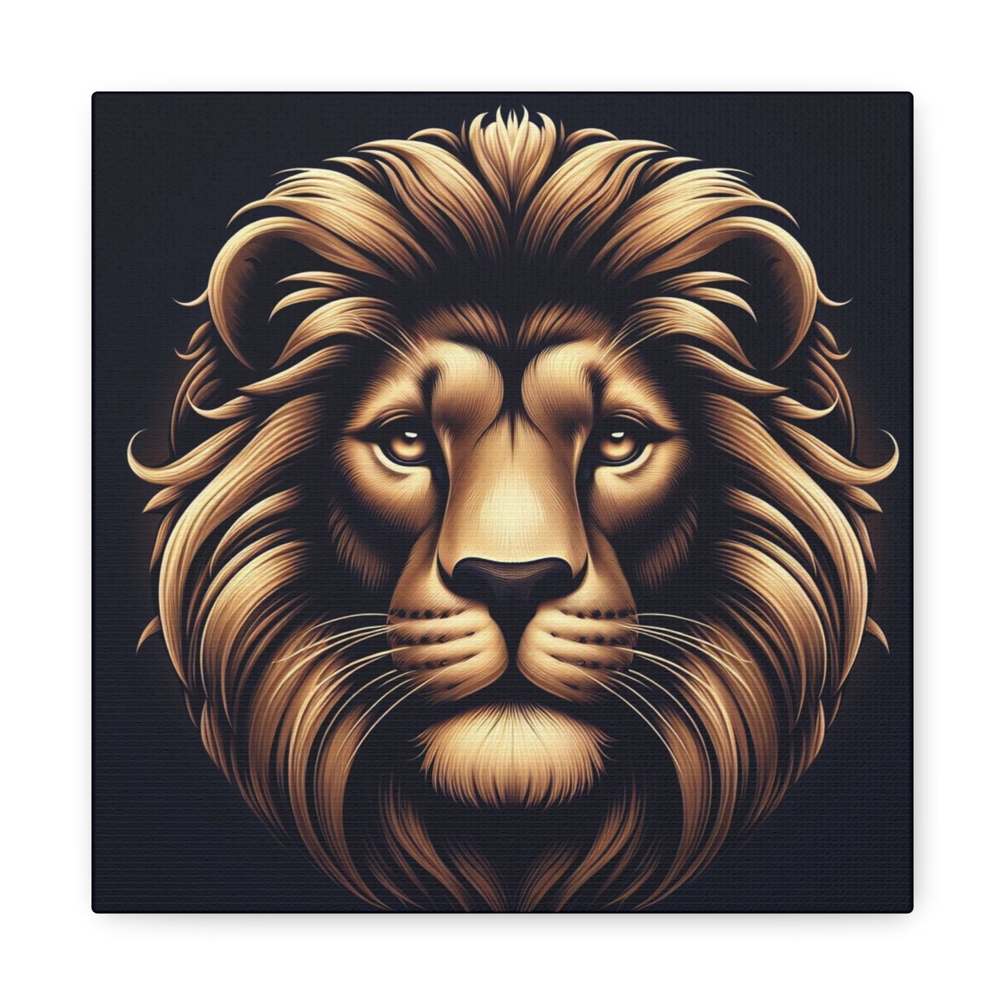 Canvas Print - Elegant Mighty Lion