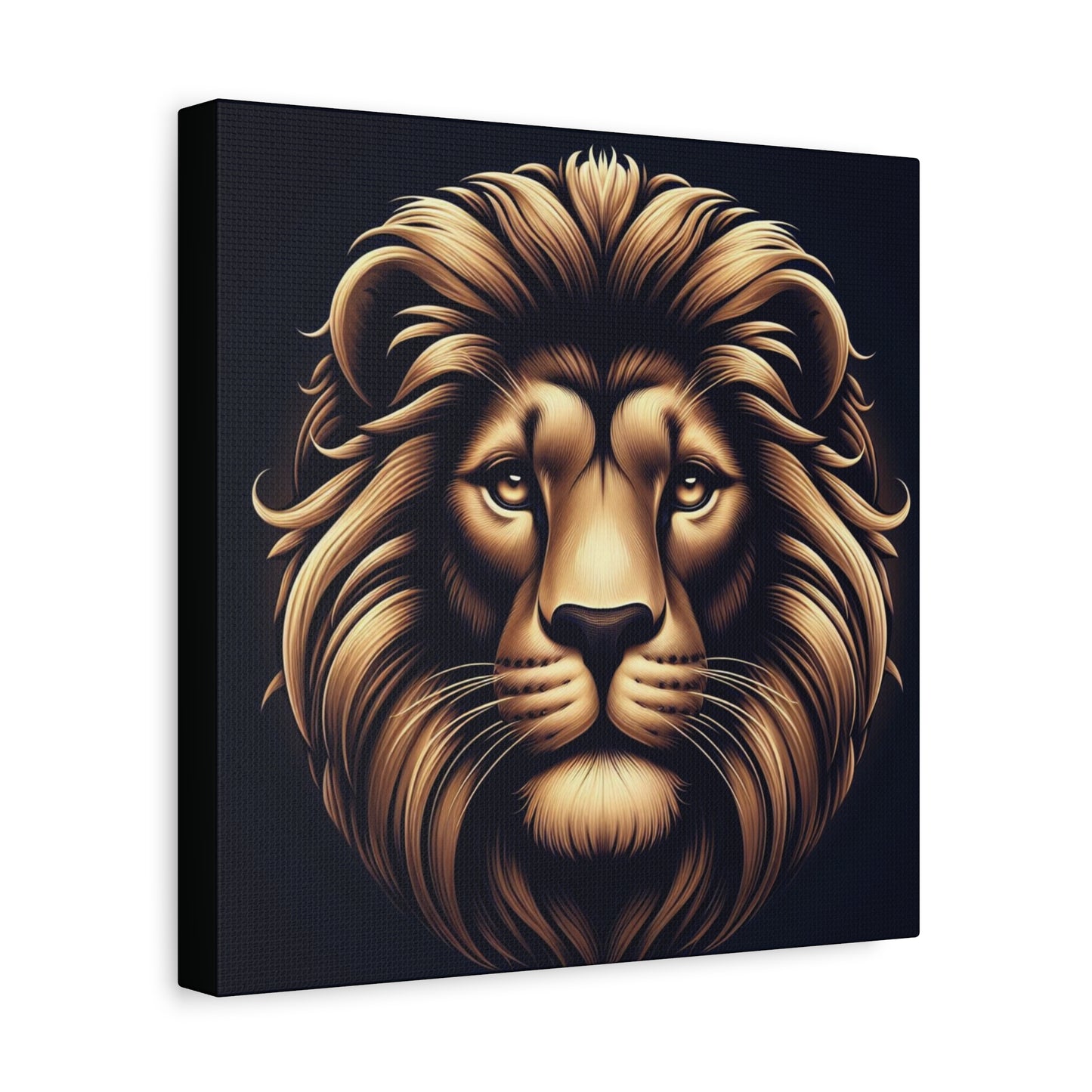 Canvas Print - Elegant Mighty Lion