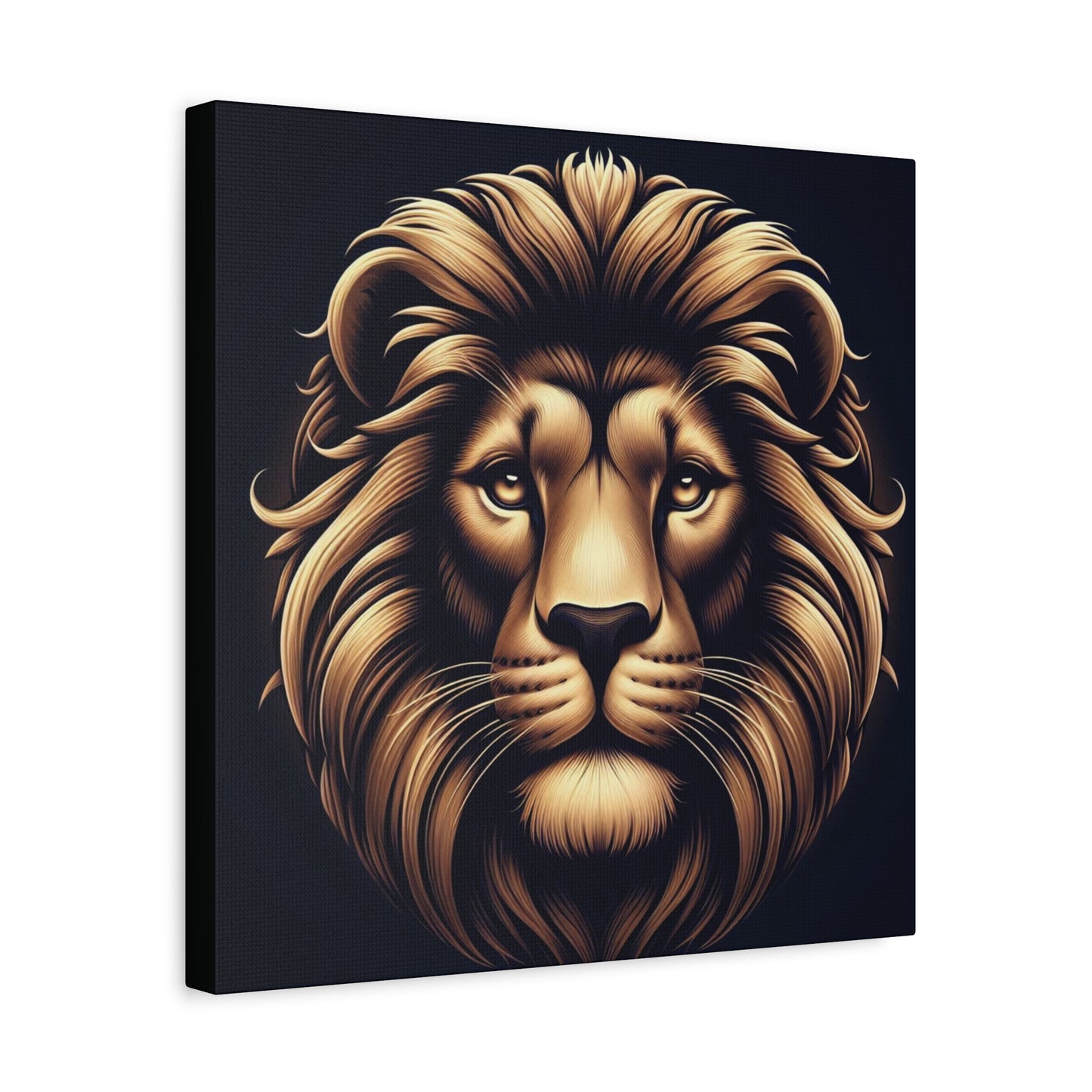 Canvas Print - Elegant Mighty Lion