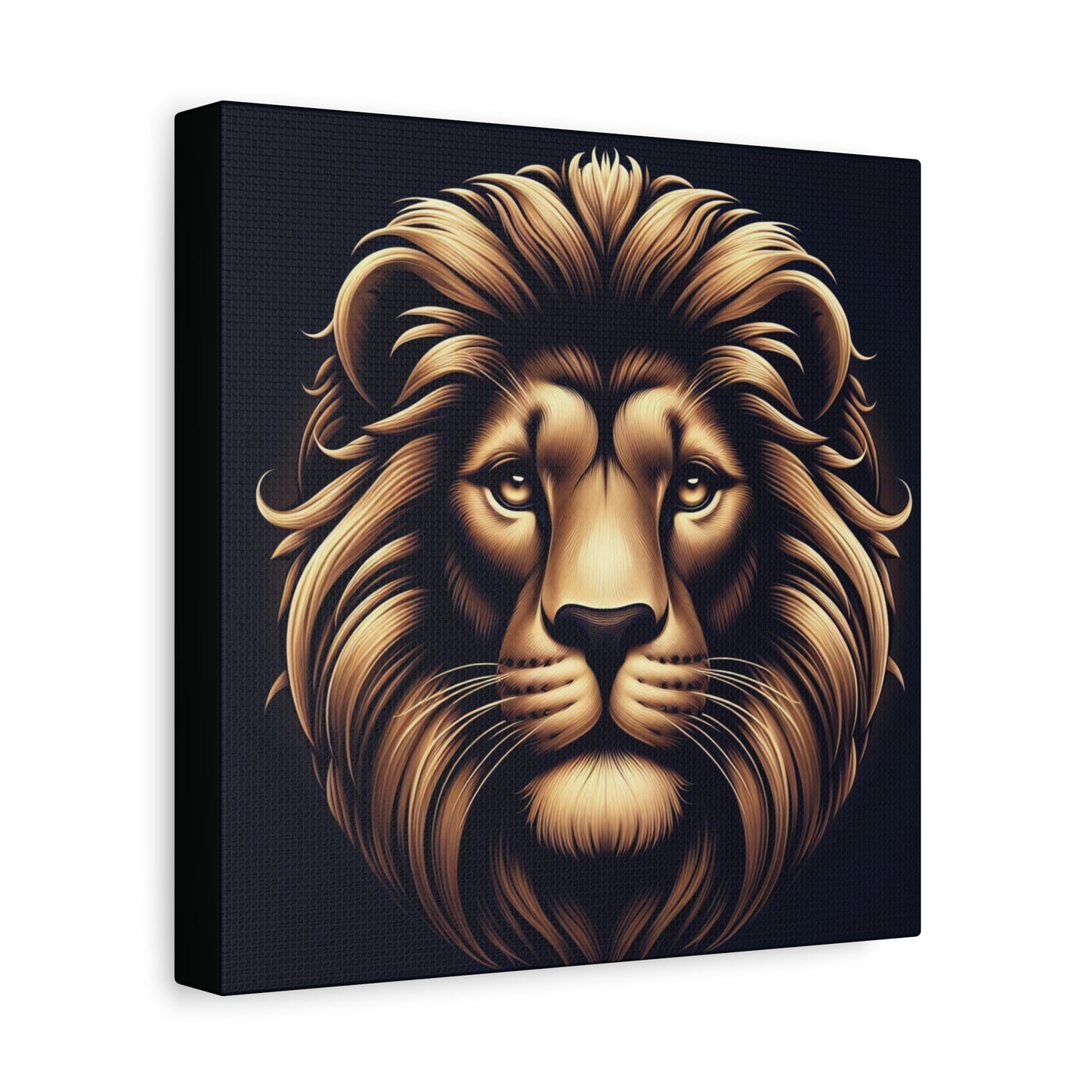 Canvas Print - Elegant Mighty Lion