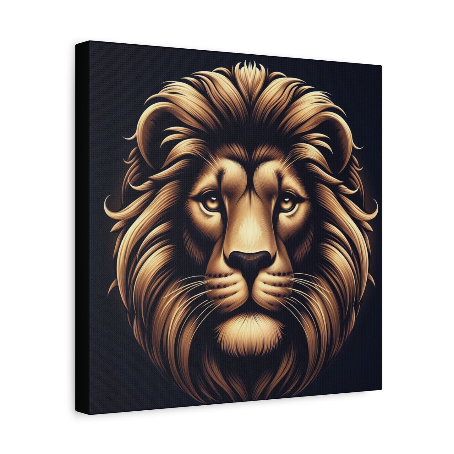 Canvas Print - Elegant Mighty Lion