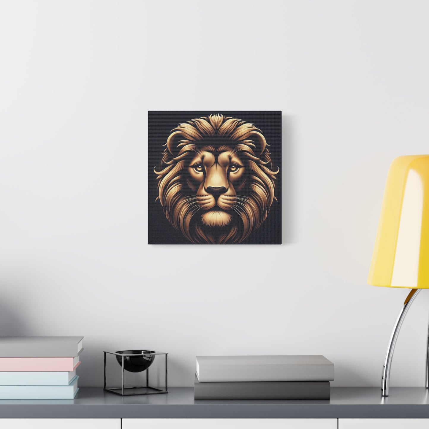 Canvas Print - Elegant Mighty Lion
