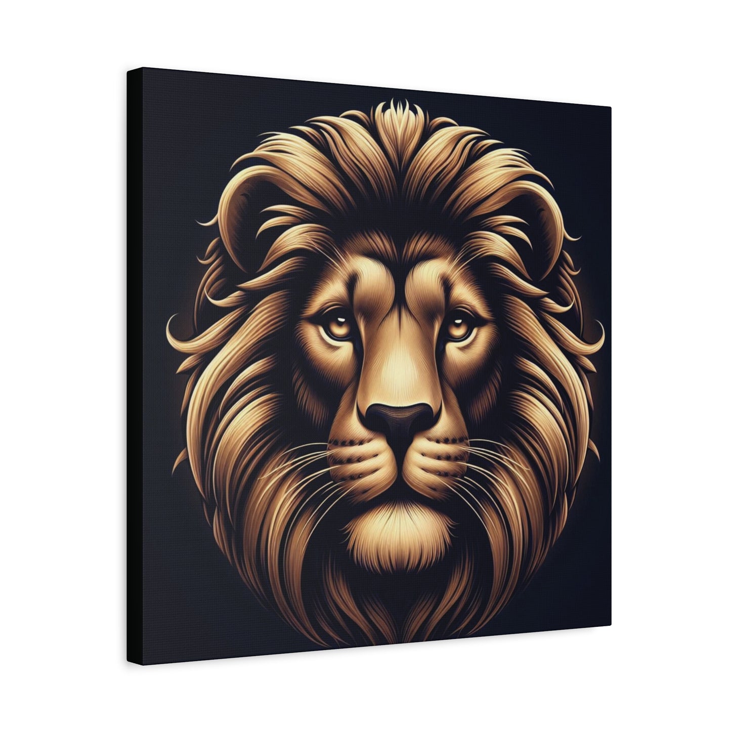 Canvas Print - Elegant Mighty Lion